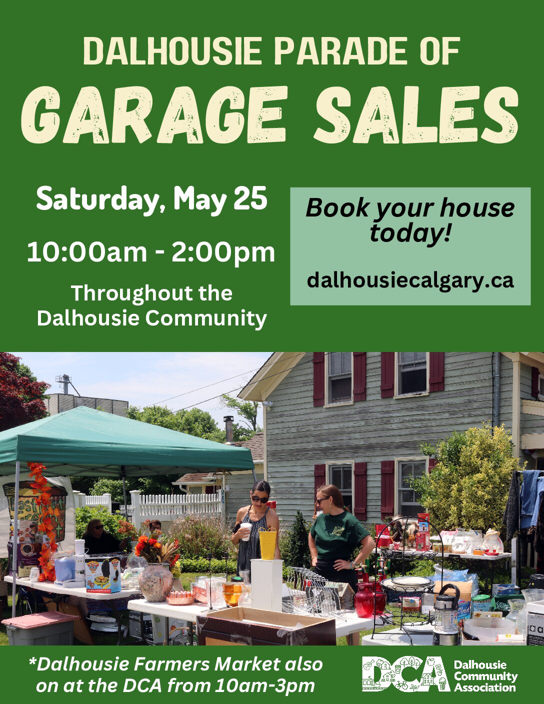 Parade of Garage Sales Dalhousie Community Association